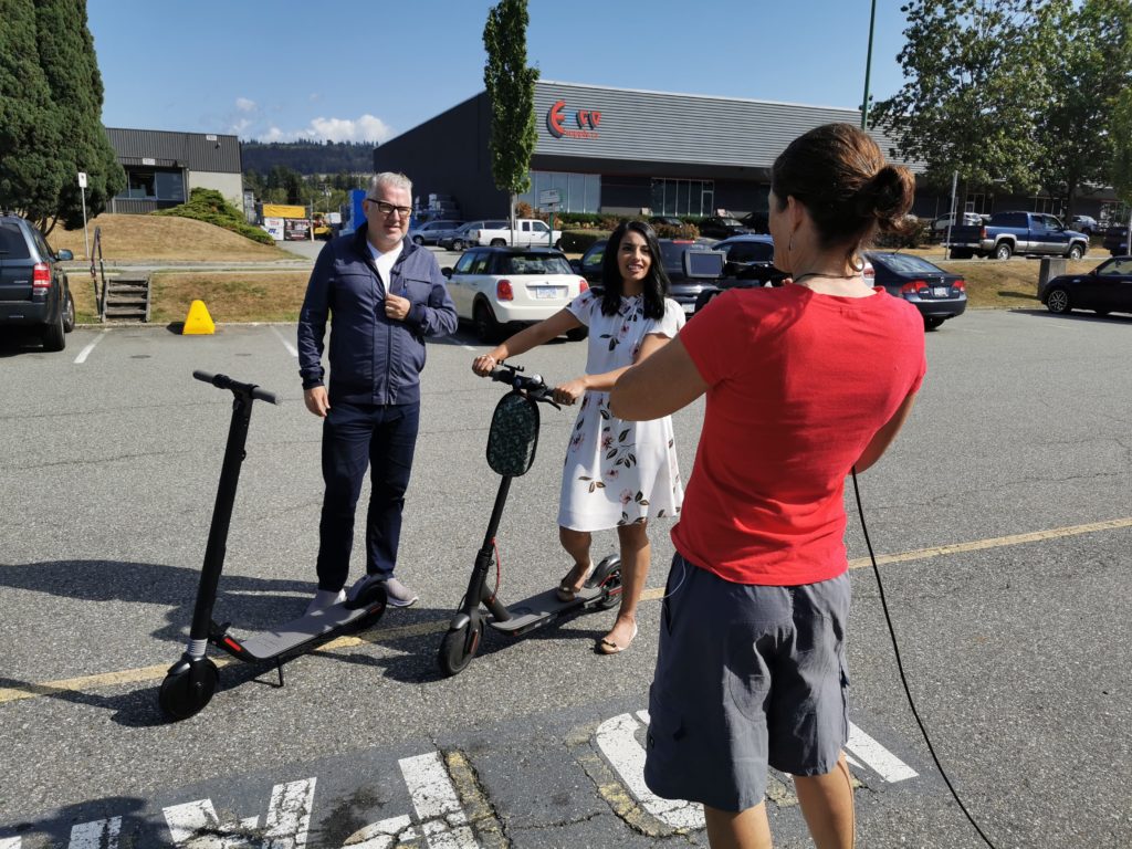 scooters at global tv