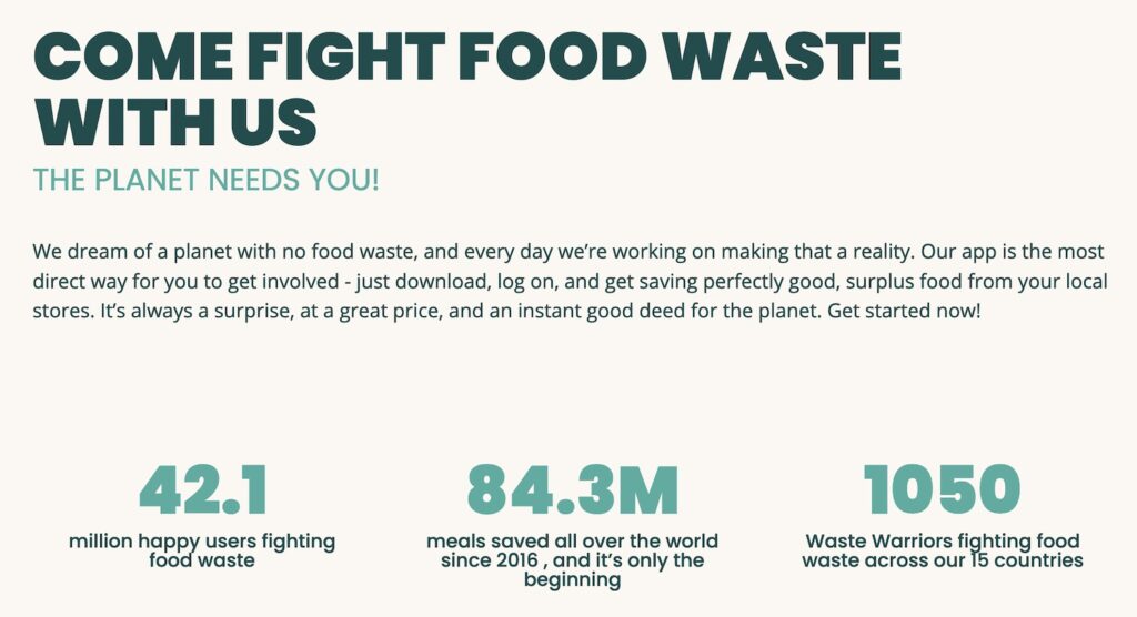 Too Good To Go' looks to reduce retail and restaurant food waste