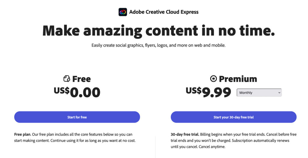 adobe creative cloud free trial instead of full version